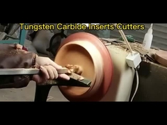 다이아몬드 모양 반지름 카바이드 팁 녹로 세공은 ODM OEM을 조각합니다